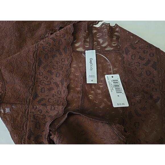 NWT Gap Medium Brown Lace Cheeky Panties Lot of 2 - Picture 3 of 8
